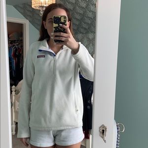 Vineyard Vines white quarter zip